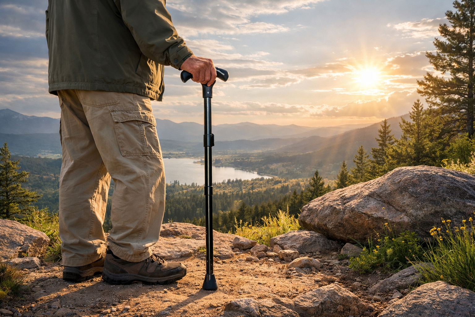 Stay Steady with an Adjustable Walking Cane