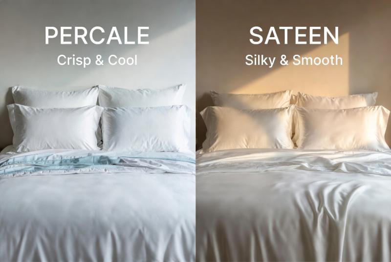 Crisp, Cool, and Crackling vs. Silky, Smooth, and Sumptuous — Which Sheet Wins Your Bedroom?