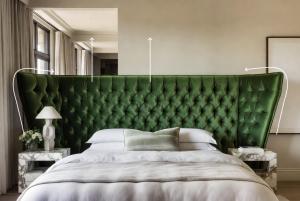How the humble headboard became the most dramatic, most coveted, most talked-about element in contemporary interior design