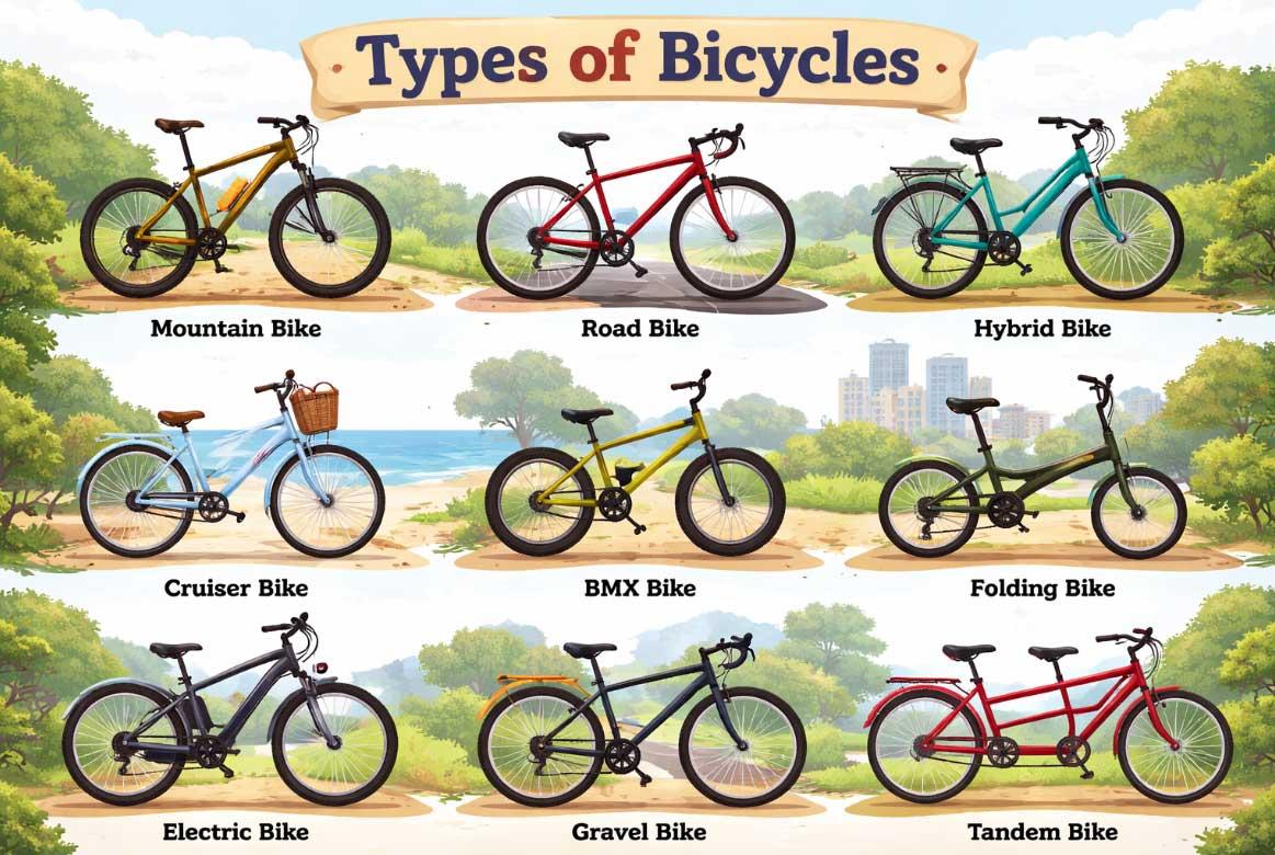 Two Wheels, Infinite Roads: The Complete Guide to Types of Bicycles