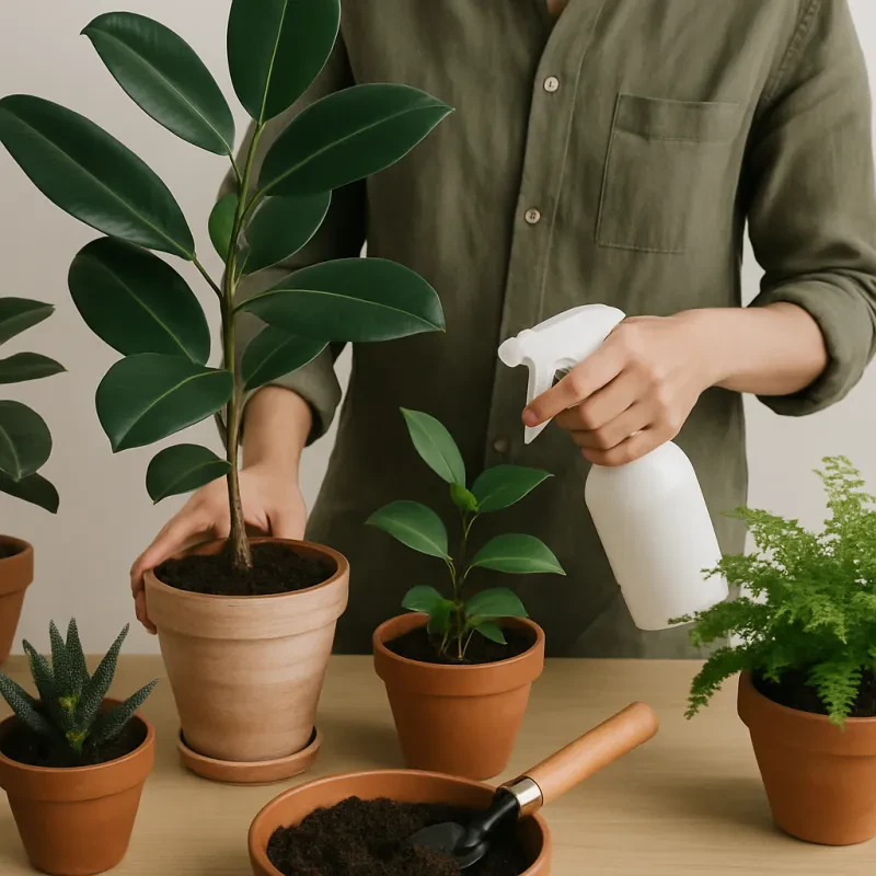 Simple ways to keep your houseplants happy and thriving
