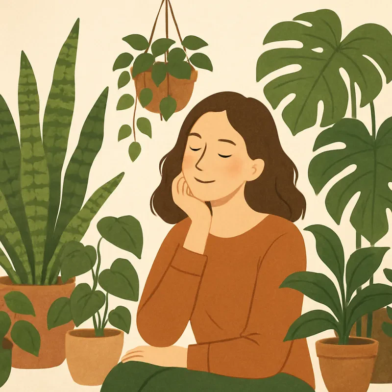 Discover how adding greenery to your home can boost your mood and calm your mind