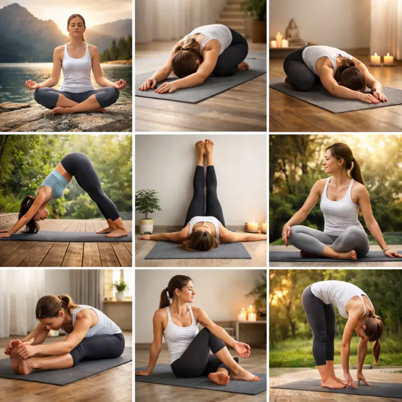 Discover how incorporating these yoga poses into your practice can help reduce stress and improve overall well-being