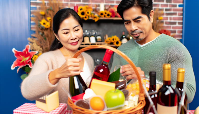 Wonderful Times to Share a Gift Basket