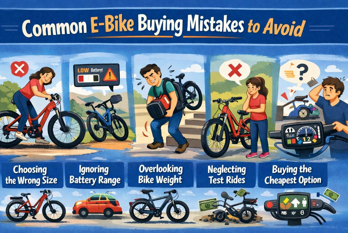 Common Ebike Buying Mistakes to Avoid