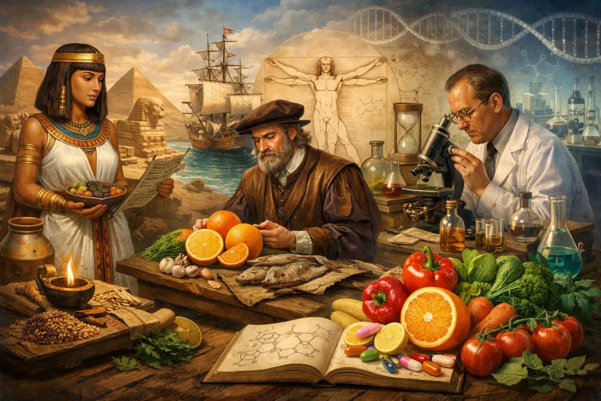 The Journey of Vitamins Through History