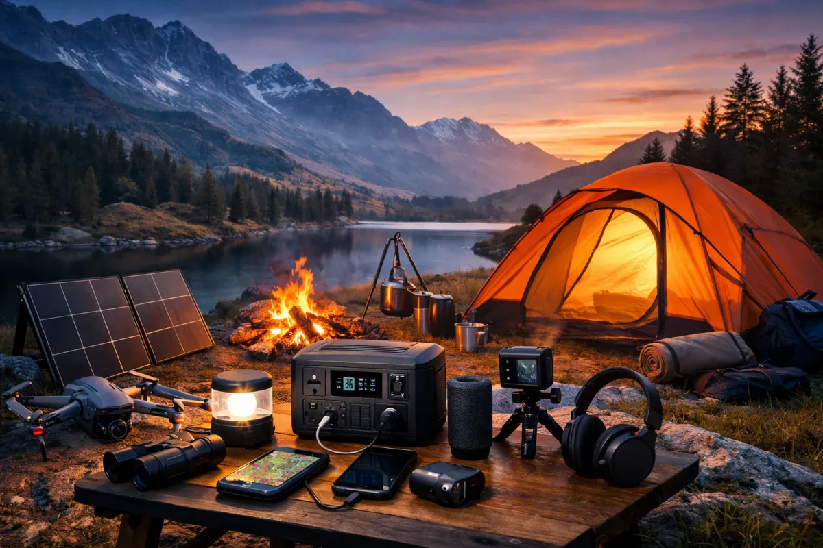 Top Camping Tech Accessories For Outdoor Enthusiasts UK