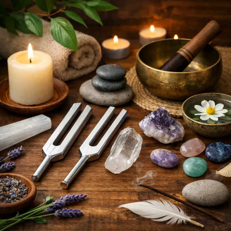 A simple introduction to using sound and vibration to calm the body and release tension.