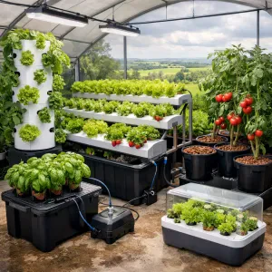 Discover the best hydroponic systems to boost your gardening game in the UK