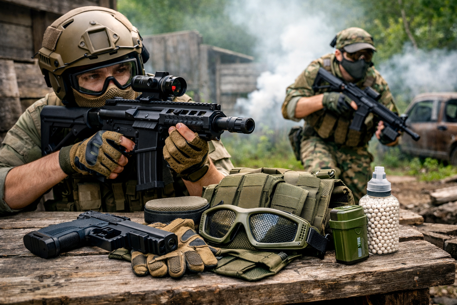 Top Picks for Best Airsoft Gear For Beginners In The UK