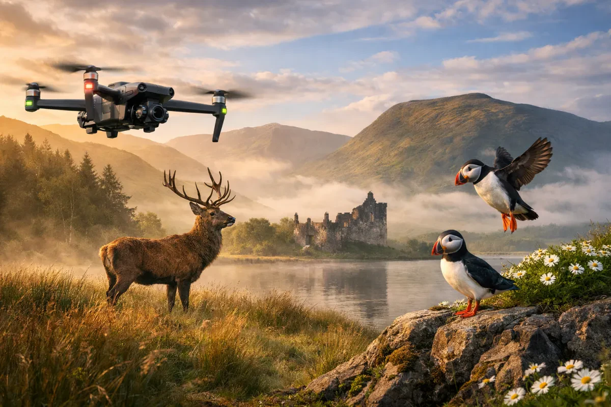 Drones For Wildlife Photography In The UK Guide