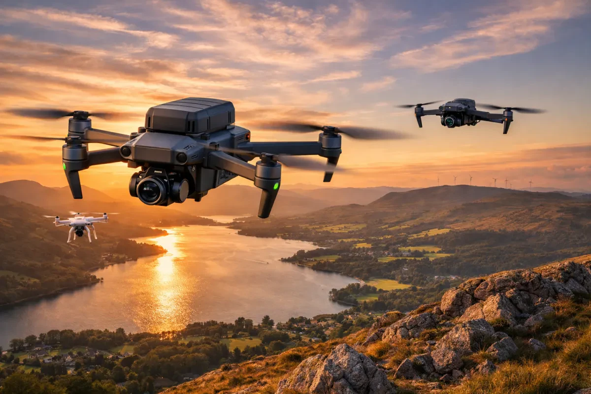 Top Drones With Long Battery Life In The UK