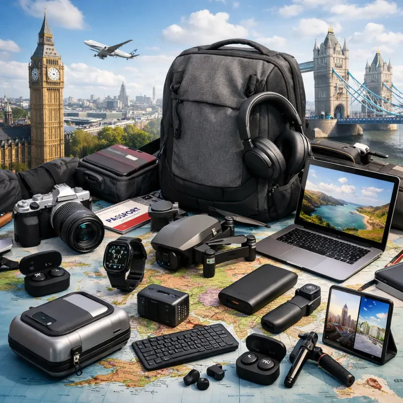 Discover what's hot in travel tech gear to make your adventures smoother and more enjoyable