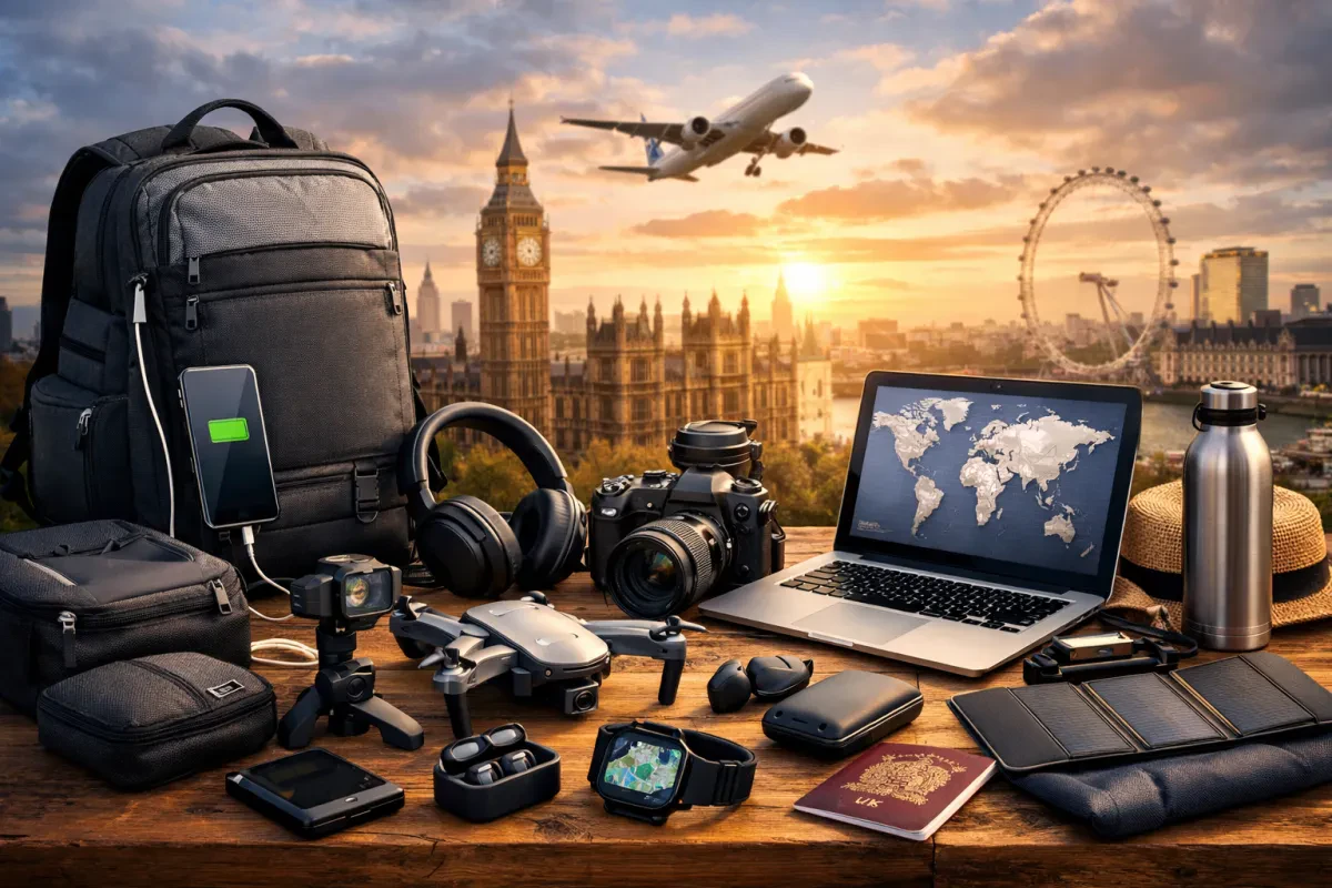 Latest Tech Travel Gear Trends In The UK