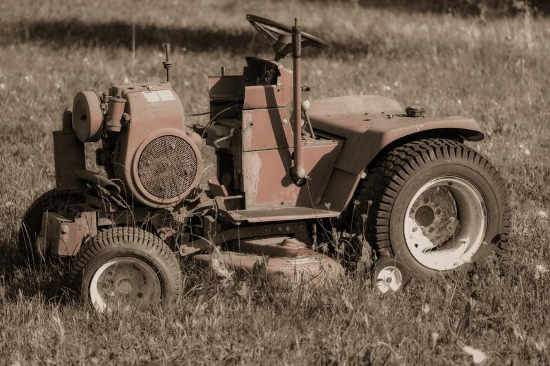Explore how lawnmowers have changed and improved over time