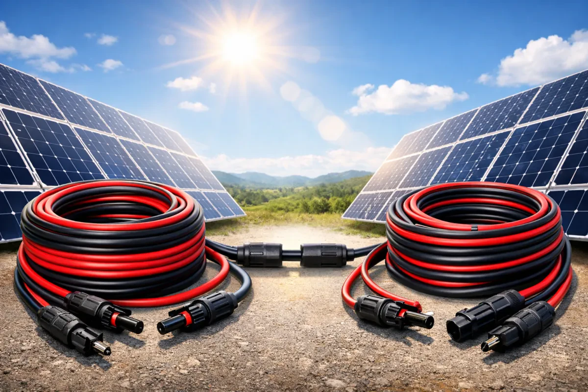 10AWG vs 14AWG Solar Extension Cable Explained