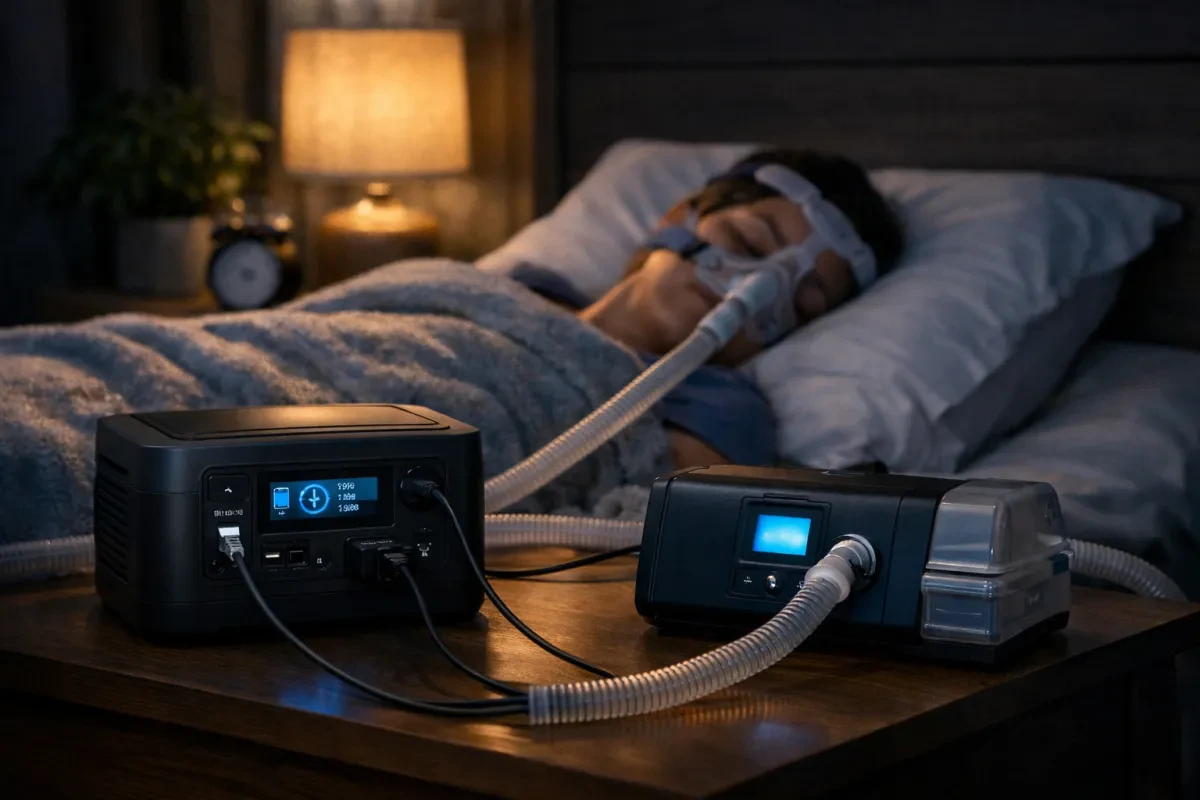 Top 5 Quietest Power Stations for Bedside CPAP Use
