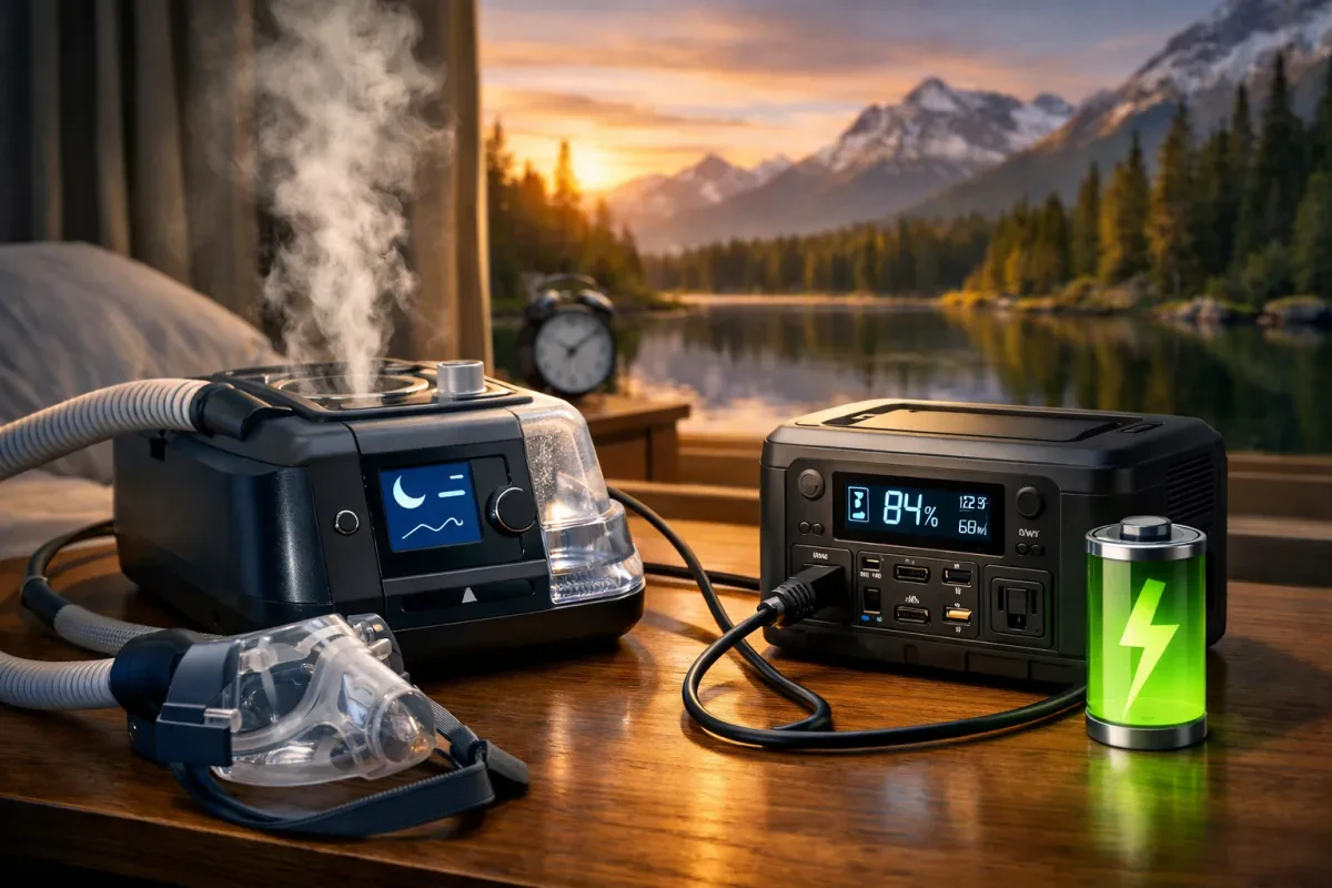 CPAP Humidifier Power Consumption and Battery Life