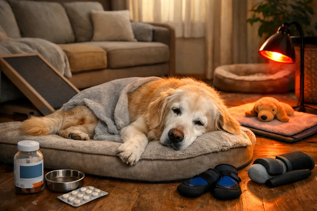 How to Help a Senior Dog with Arthritis at Home: The Complete Care Guide