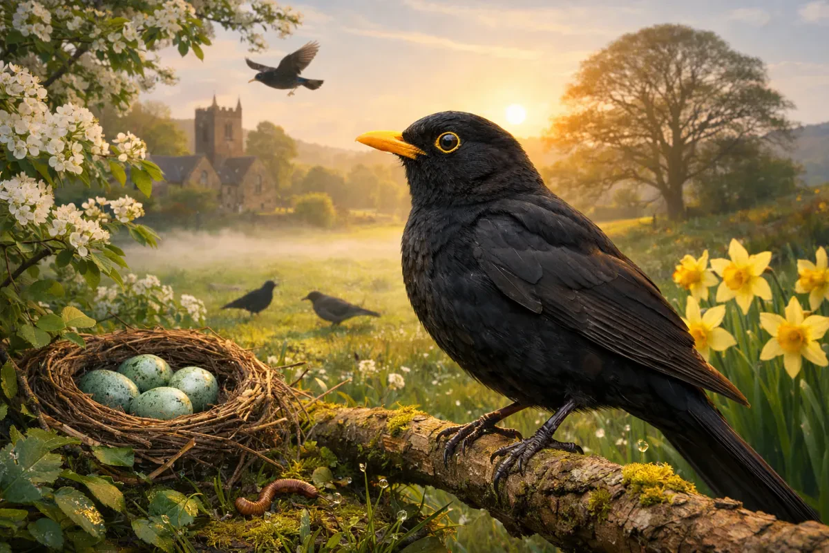 Discover Fascinating British Blackbird Facts Today