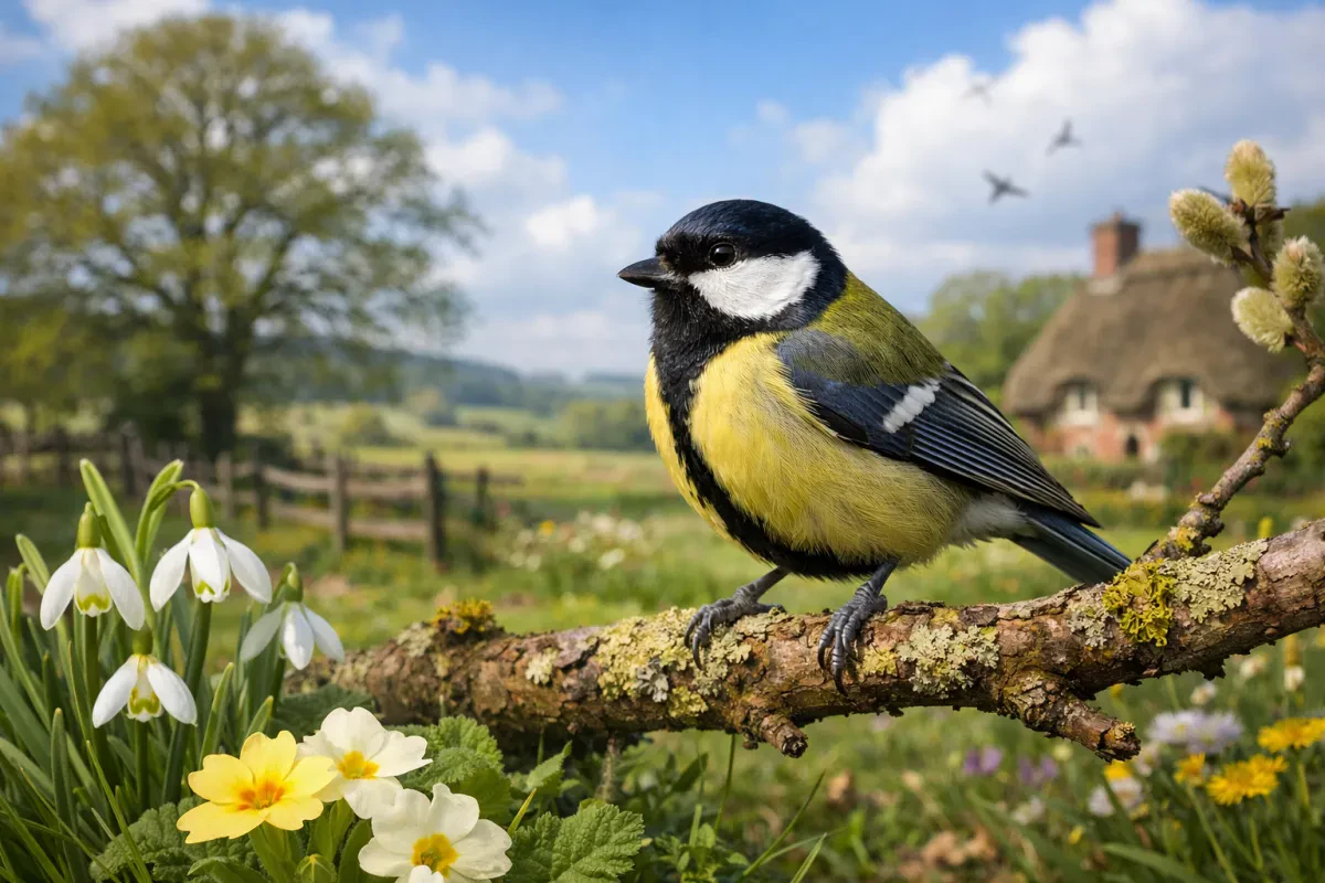 Meet the Great Tit British Bird Today