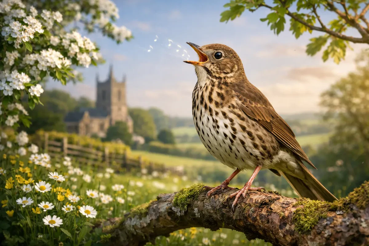 Discover the Great British Song Thrush Today