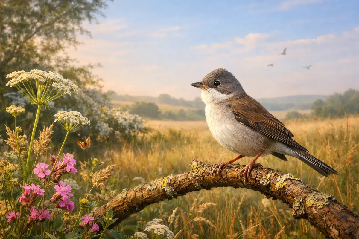 Discover the British Whitethroat Bird Today