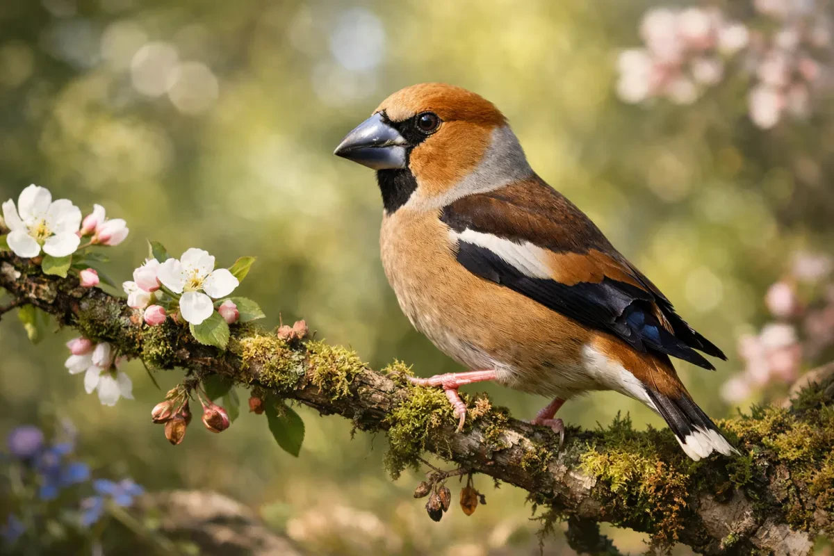 Discover the Fascinating British Hawfinch Bird