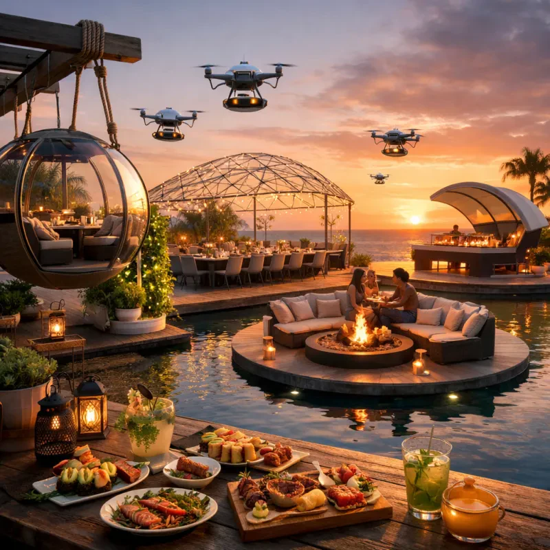 Discover the coolest ways to enjoy meals outside this year