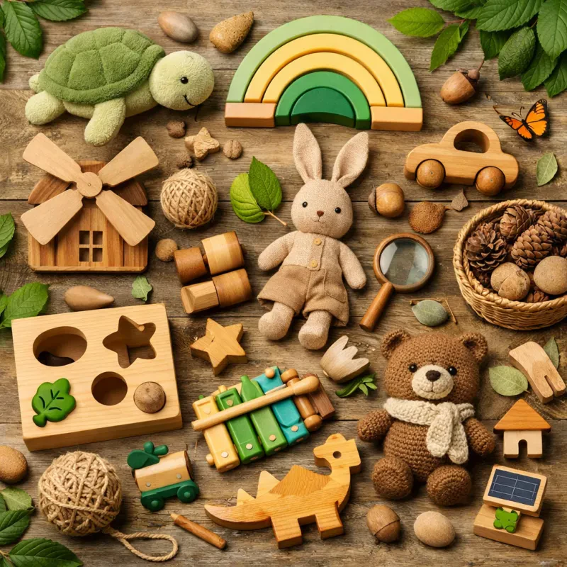 Find the best green toys for your little ones while making a positive impact on the planet