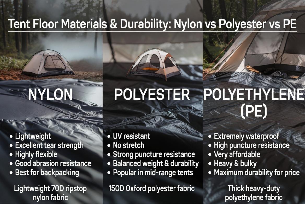 Tent Floor Materials and Durability: What's Really Under Your Feet