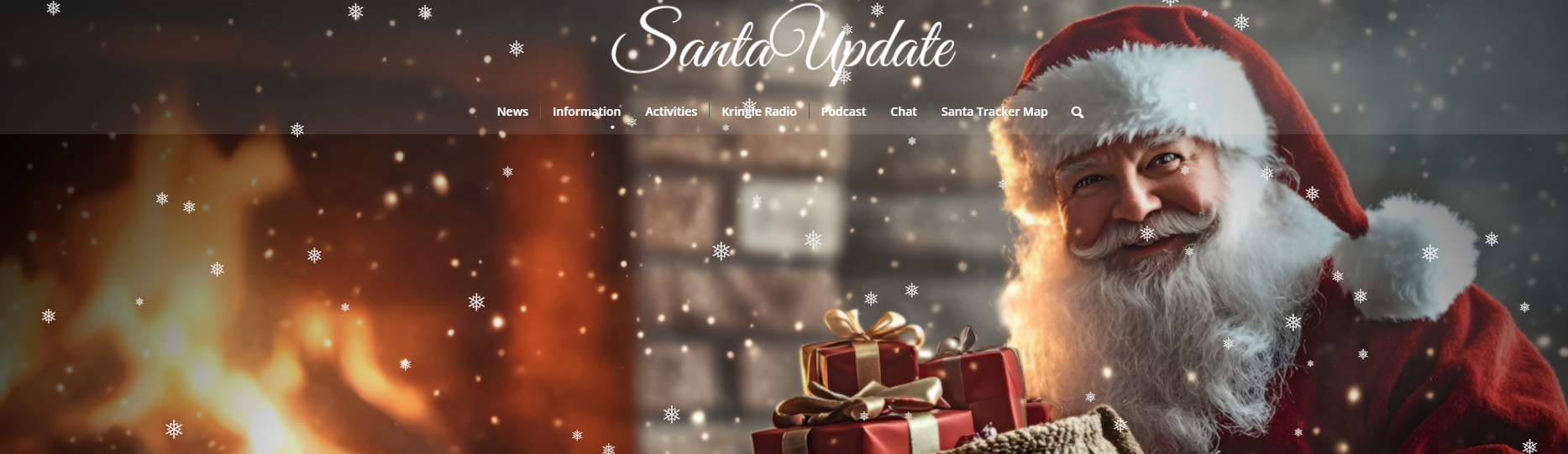 santa updatewebsite