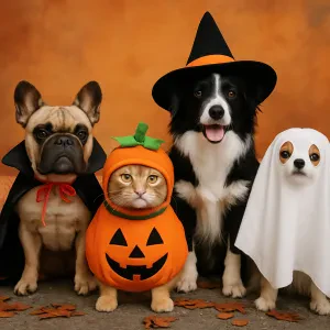 Fun and festive outfit ideas to make your furry friend the star of the night