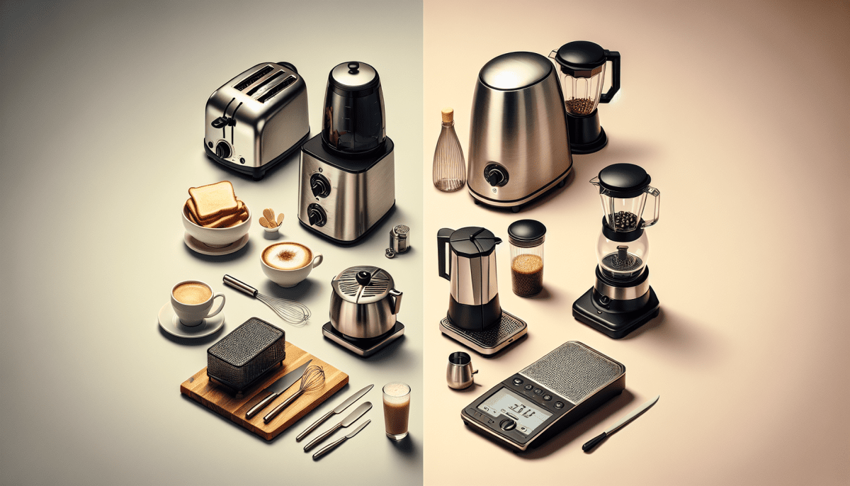 Small Kitchen Appliances: A Comparison of High-End and Budget Options