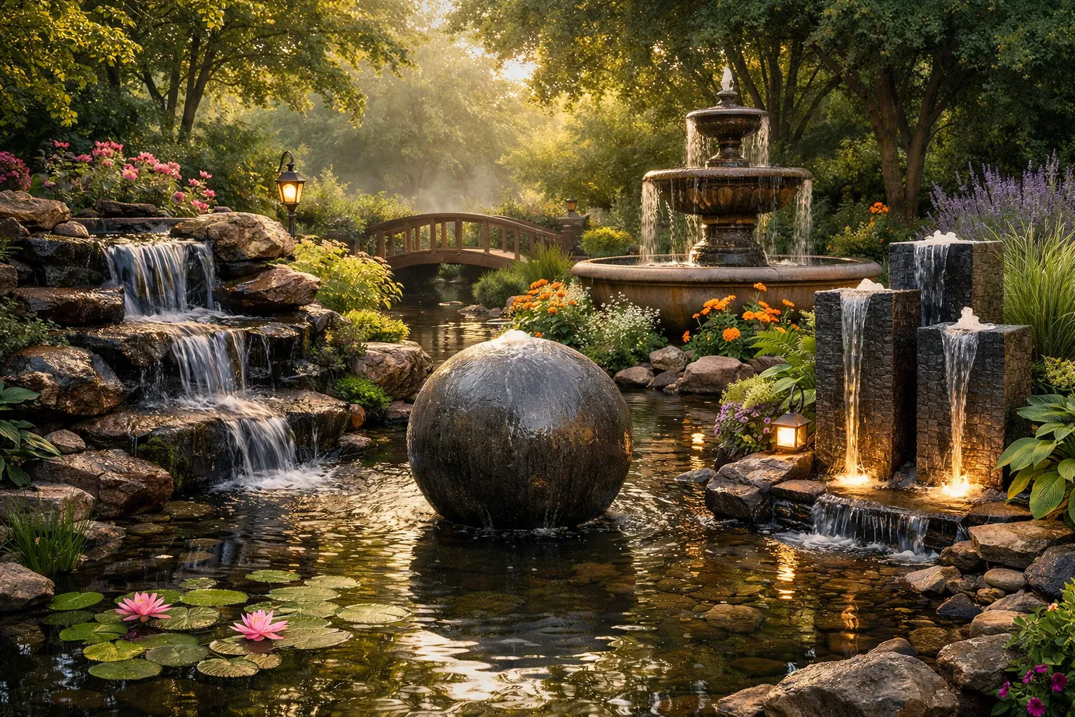 Transform Your Space with Outdoor Garden Water Features