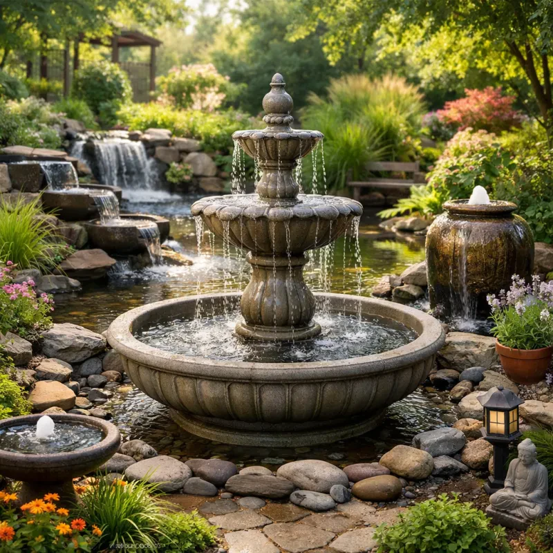 Everything you need to know to choose the perfect fountain for your space
