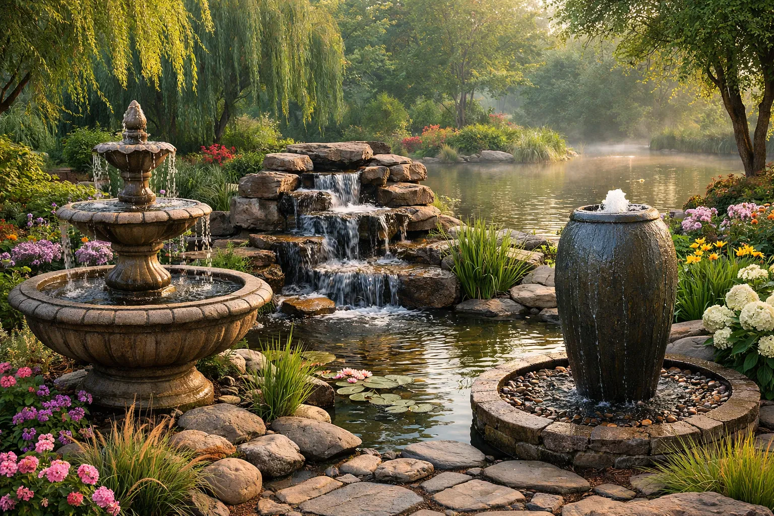 Transform Your Yard With Outdoor Water Fountains