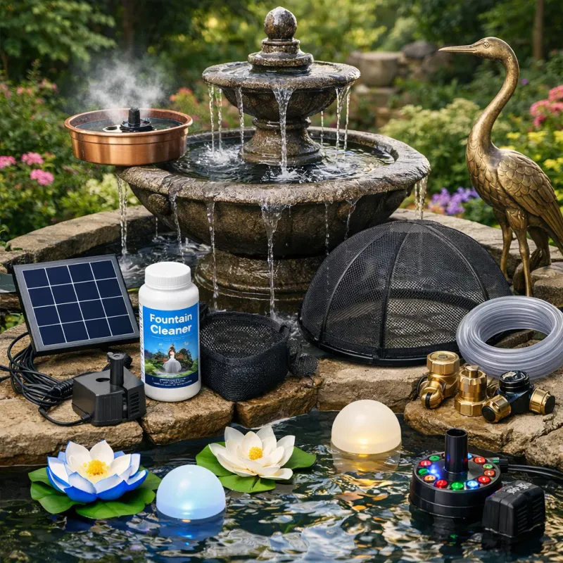 Enhance your fountain experience with these essential add-ons