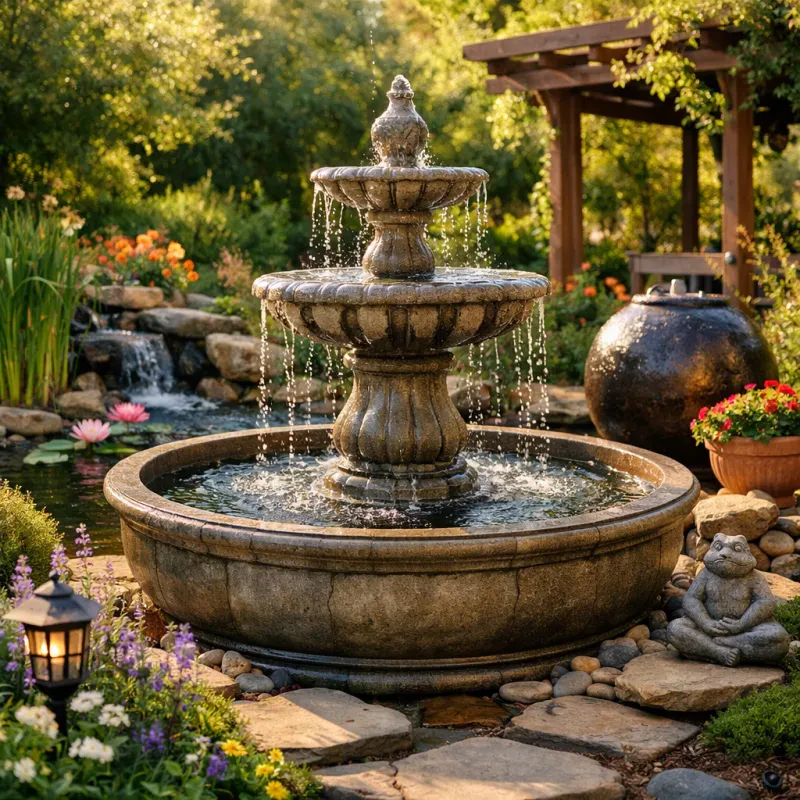 Discover the best tips and advice for choosing and enjoying outdoor water fountains