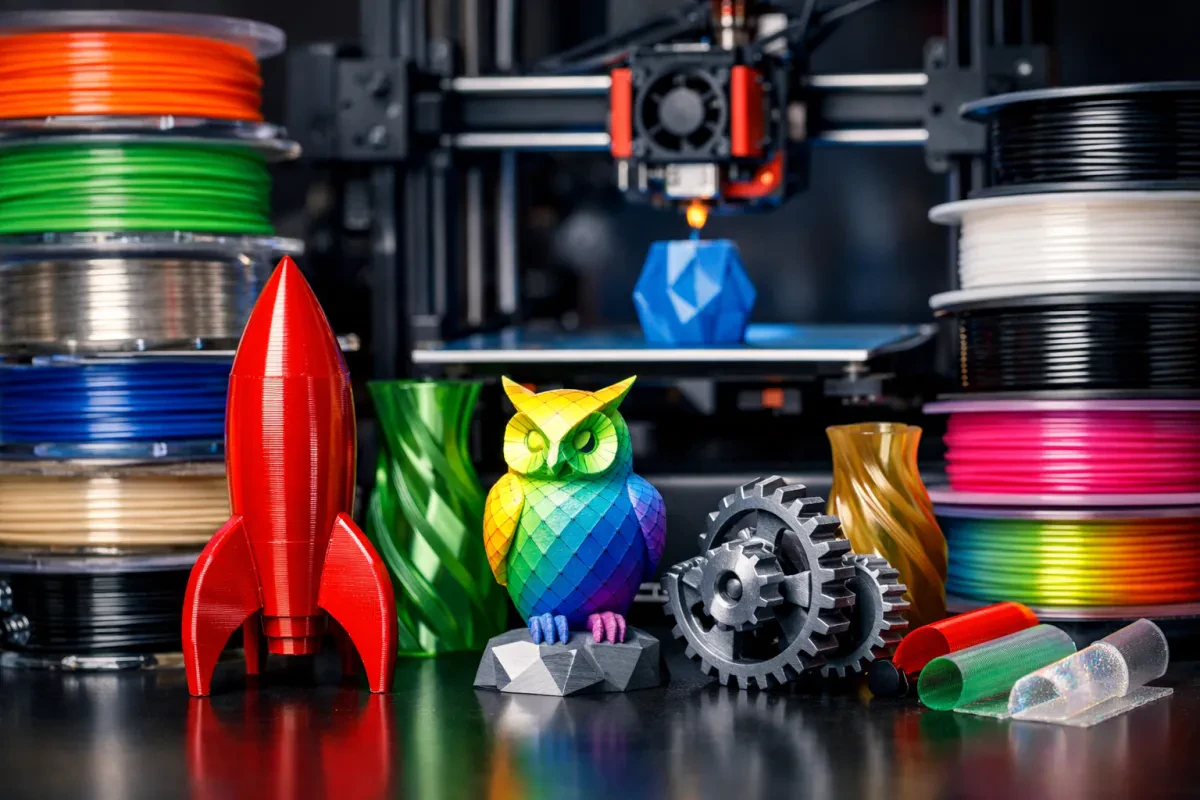 Explore Various Types of 3D Printing Filaments