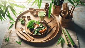 Embracing sustainability, bamboo utensils are transforming the culinary experience