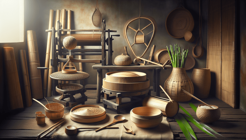 Discover the beauty and craftsmanship of bamboo cookware, showcasing ancient methods and exquisite artistry