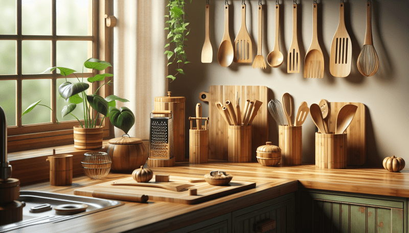 Enhance your cooking experience with versatile and personalized bamboo kitchen tools