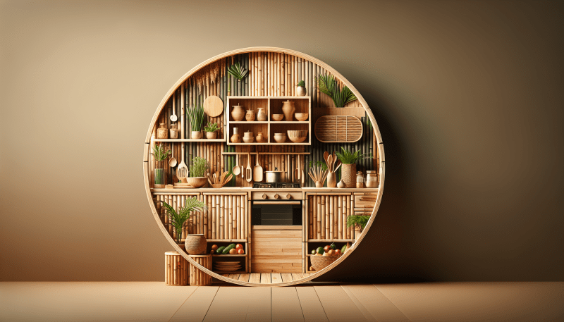 Discover the sustainable, versatile, and durable nature of bamboo for a truly eco-friendly kitchen transformation