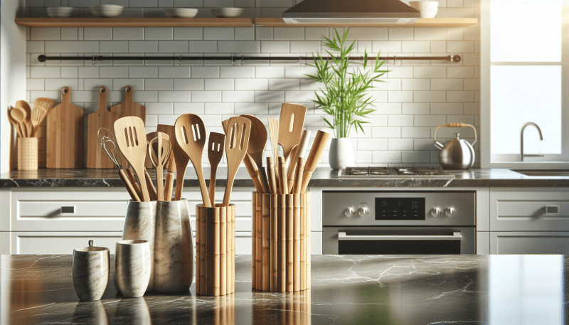 Introducing eco-friendly bamboo utensils for a seamless and sustainable kitchen experience