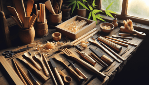 Learn how to craft your own eco-friendly kitchen utensils using bamboo in this comprehensive DIY guide