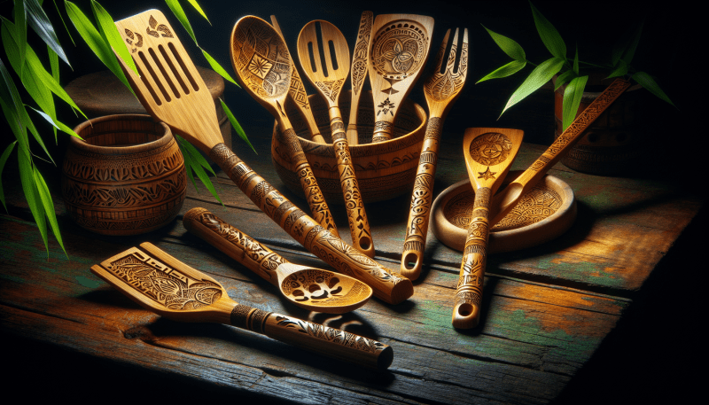 Introducing an elegant and sustainable range of personalized bamboo culinary utensils