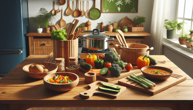 Discover the benefits of using bamboo cookware for your vegan cooking needs and make an eco-friendly choice for a sustainable kitchen