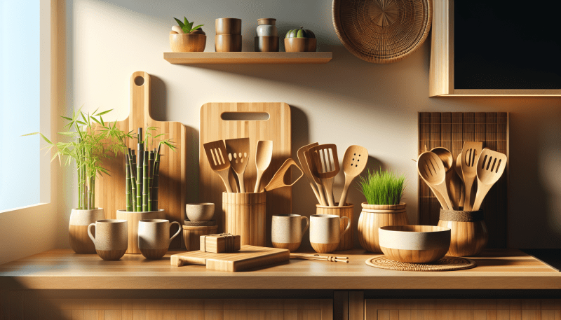 Discover the beauty and practicality of bamboo in your kitchen with our selection of seasonal decor and functional essentials