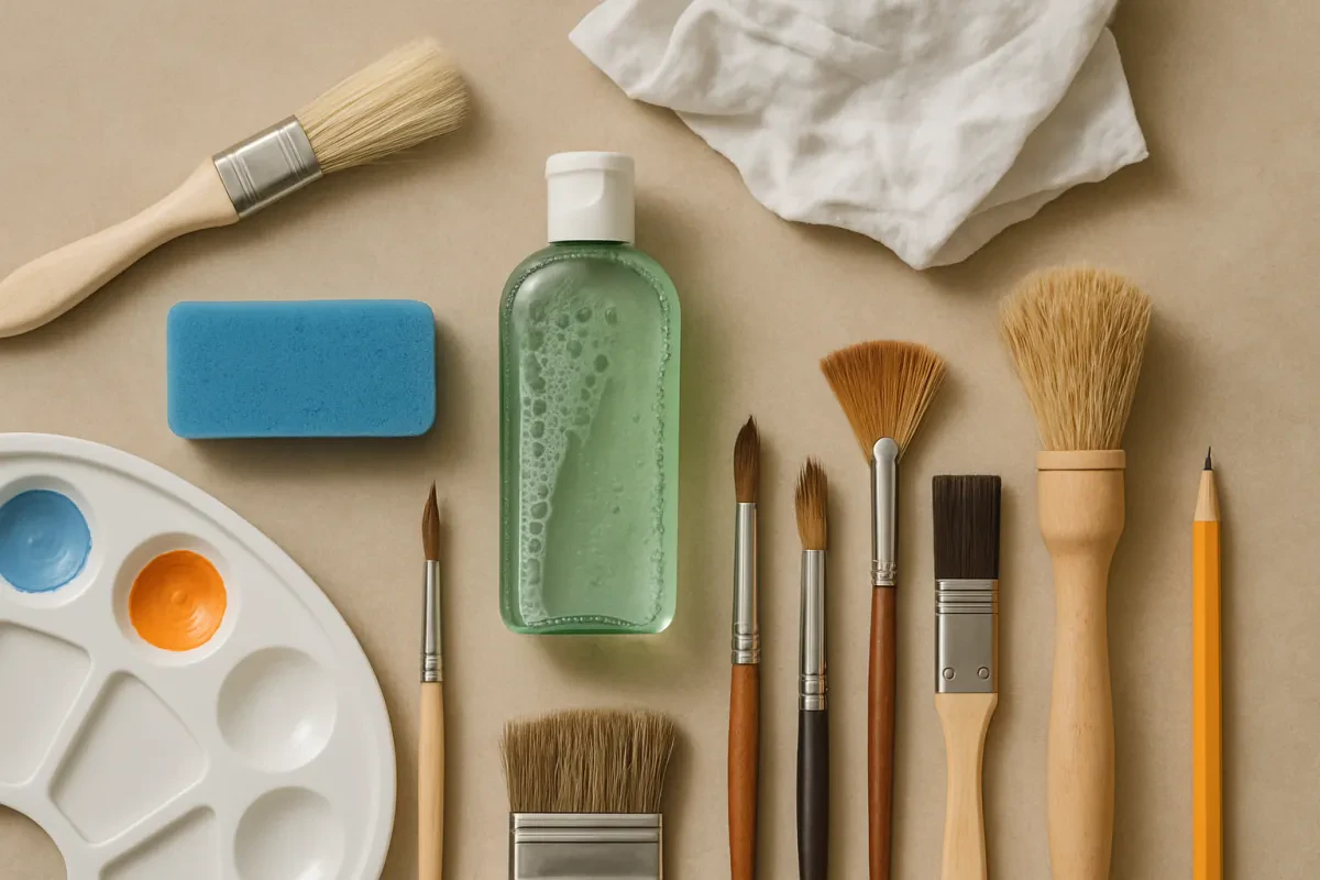 Brushing Up on Art Supply Care: Tips for Cleaning and Maintaining Your Materials